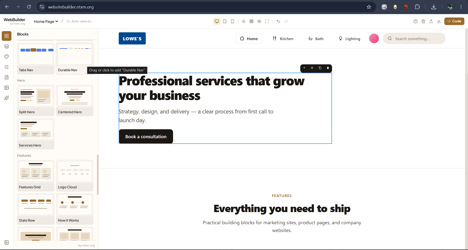 WebBuilder by NTXM